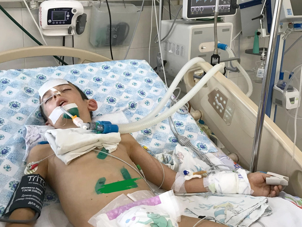 11-летний Абдурахман перенёс клиническую смерть, упав на квадроцикле в обрыв