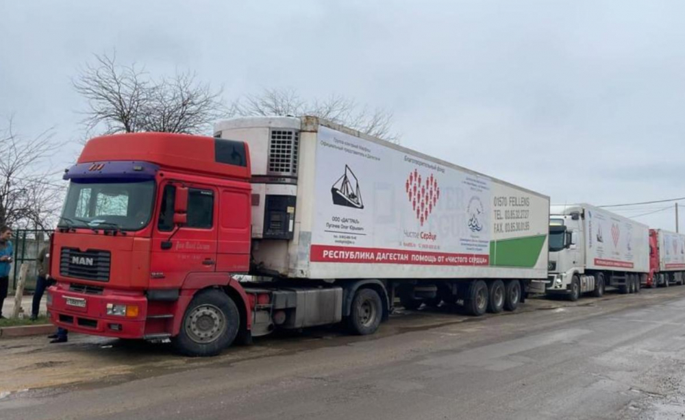 80 тонн гуманитарной помощи жителям Бердянска от «Чистого Сердца»