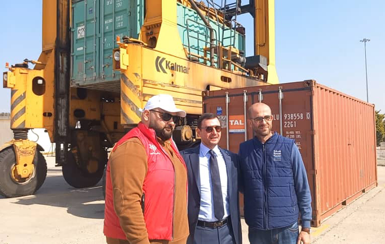 6 контейнеров гуманитарной помощи от «Чистого Сердца» прибыли в сирийский порт Тартус!