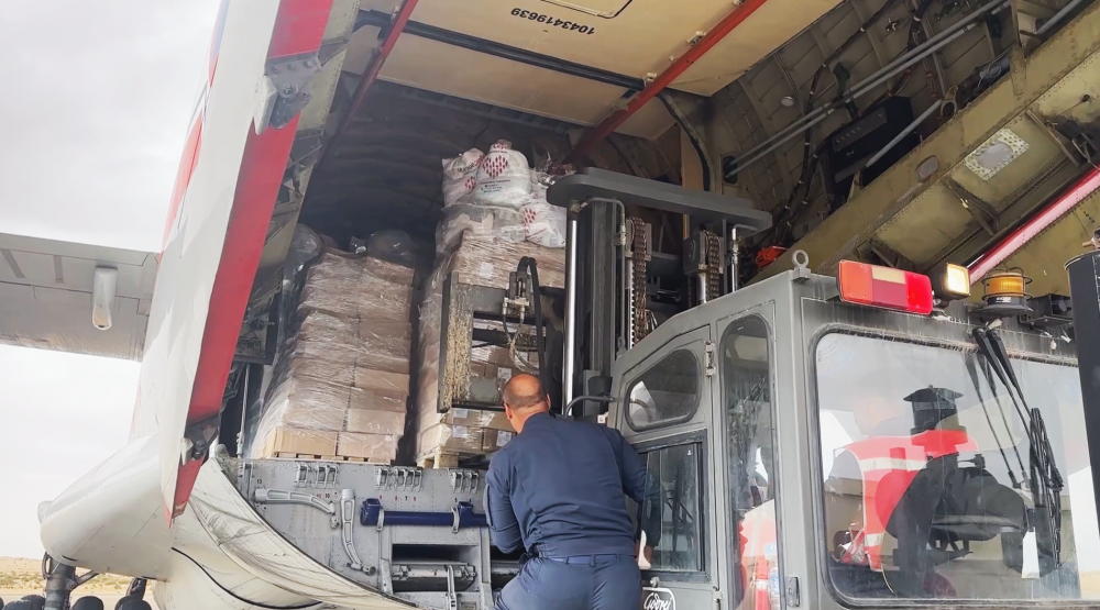 Гумпомощь от «Чистого Сердца» жителям сектора Газа прибыла в египетский Эль-Ариш